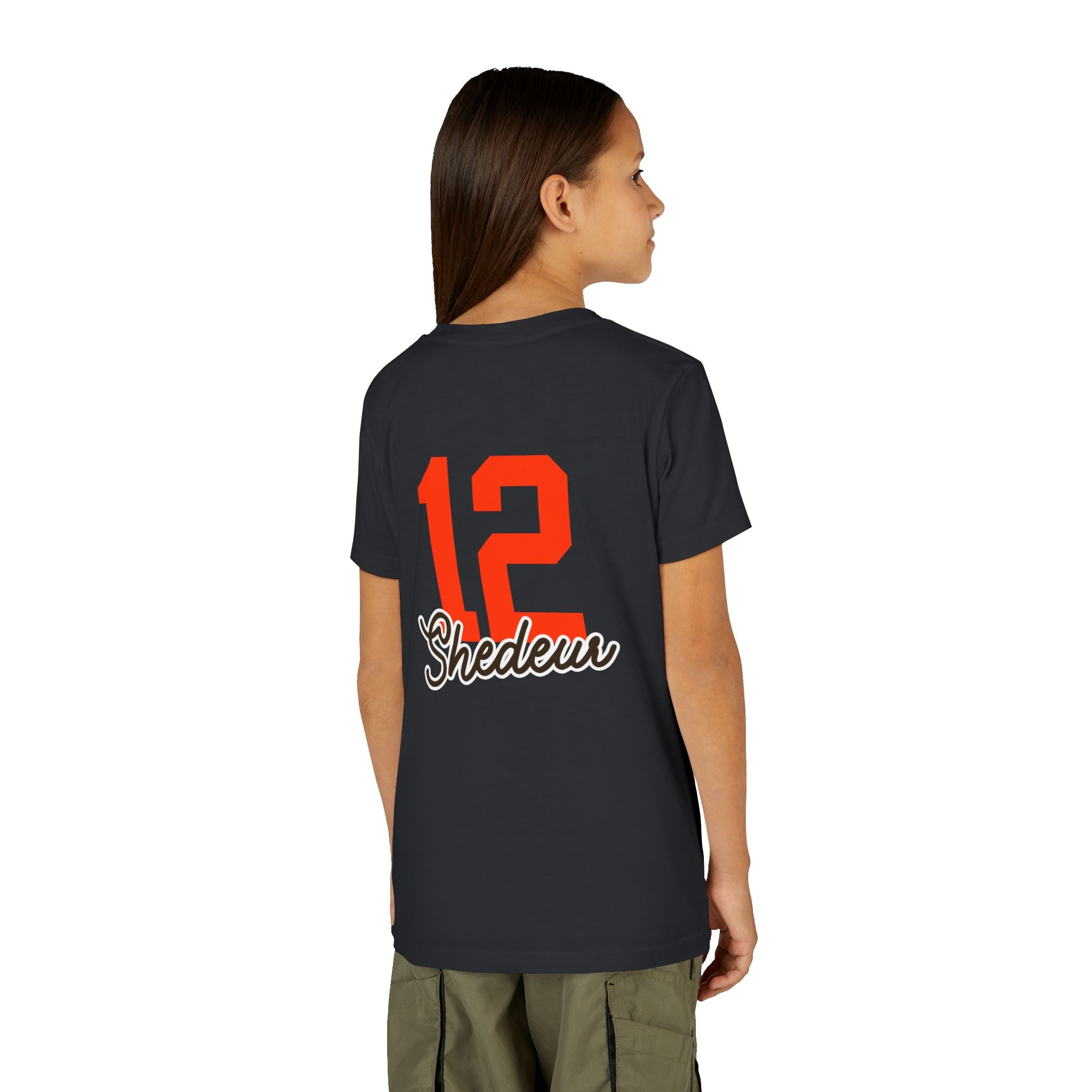 I BEL12VE Shedeur Sanders #12 Youth T-Shirt