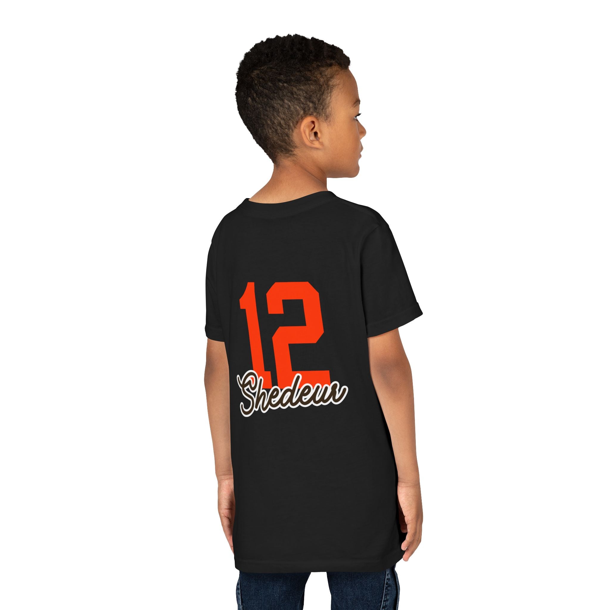 I BEL12VE Shedeur Sanders #12 Youth T-Shirt