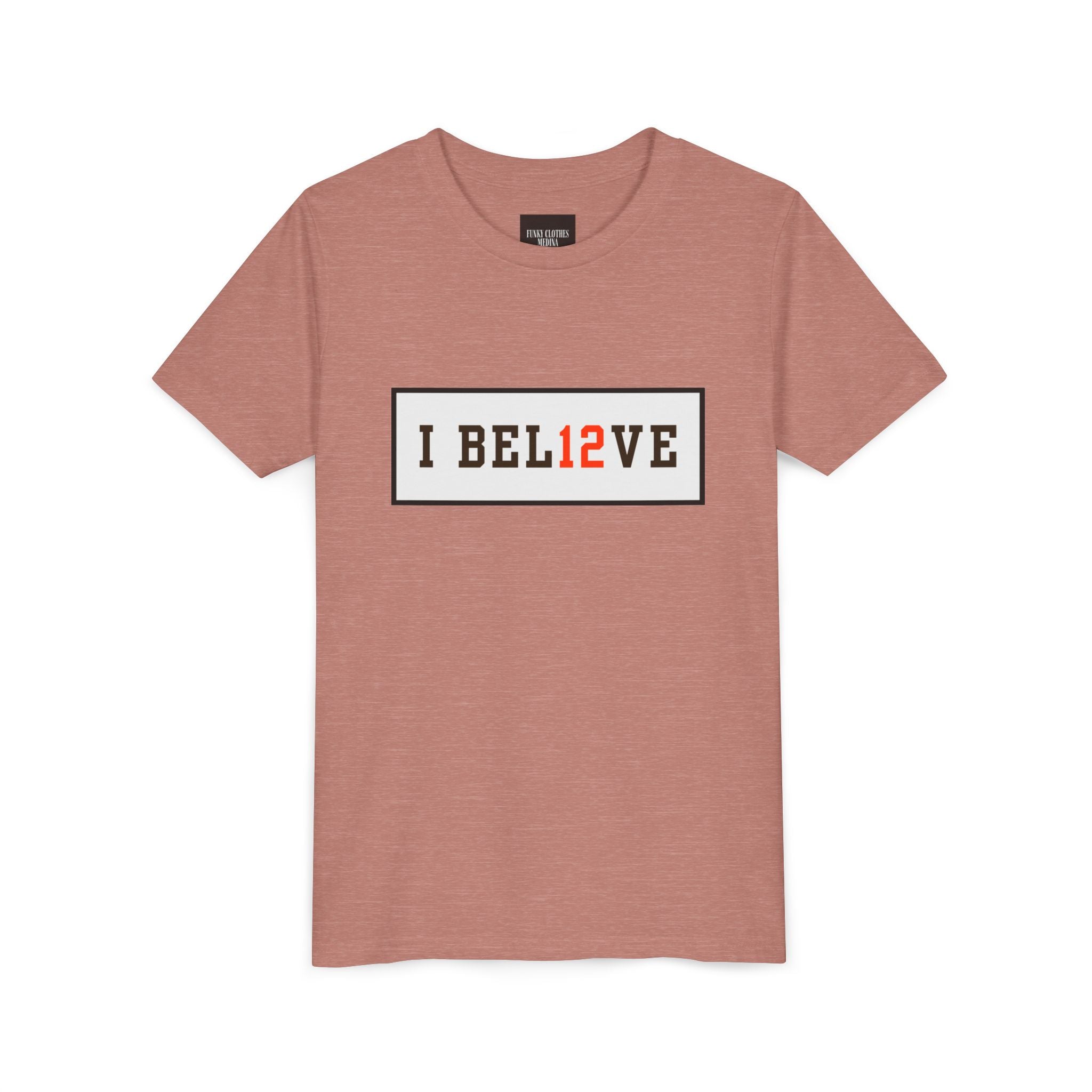 15% OFF BLACK FRIDAY SALE I BEL12VE Shedeur Sanders #12 Youth T-Shirt
