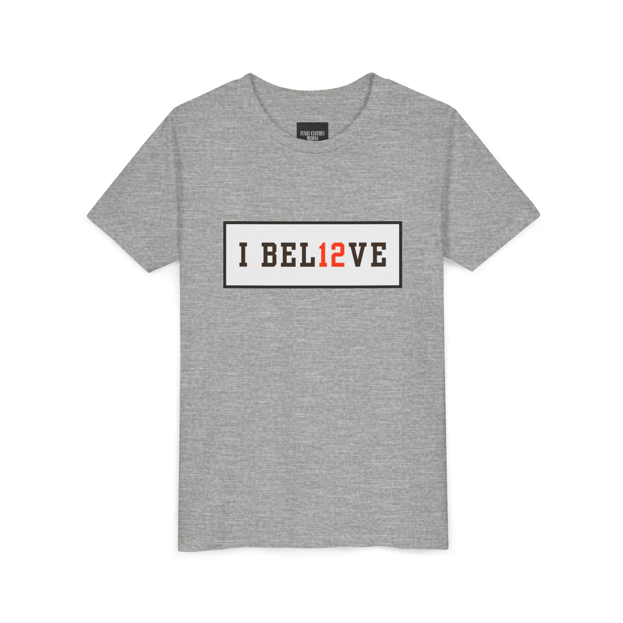 15% OFF BLACK FRIDAY SALE I BEL12VE Shedeur Sanders #12 Youth T-Shirt