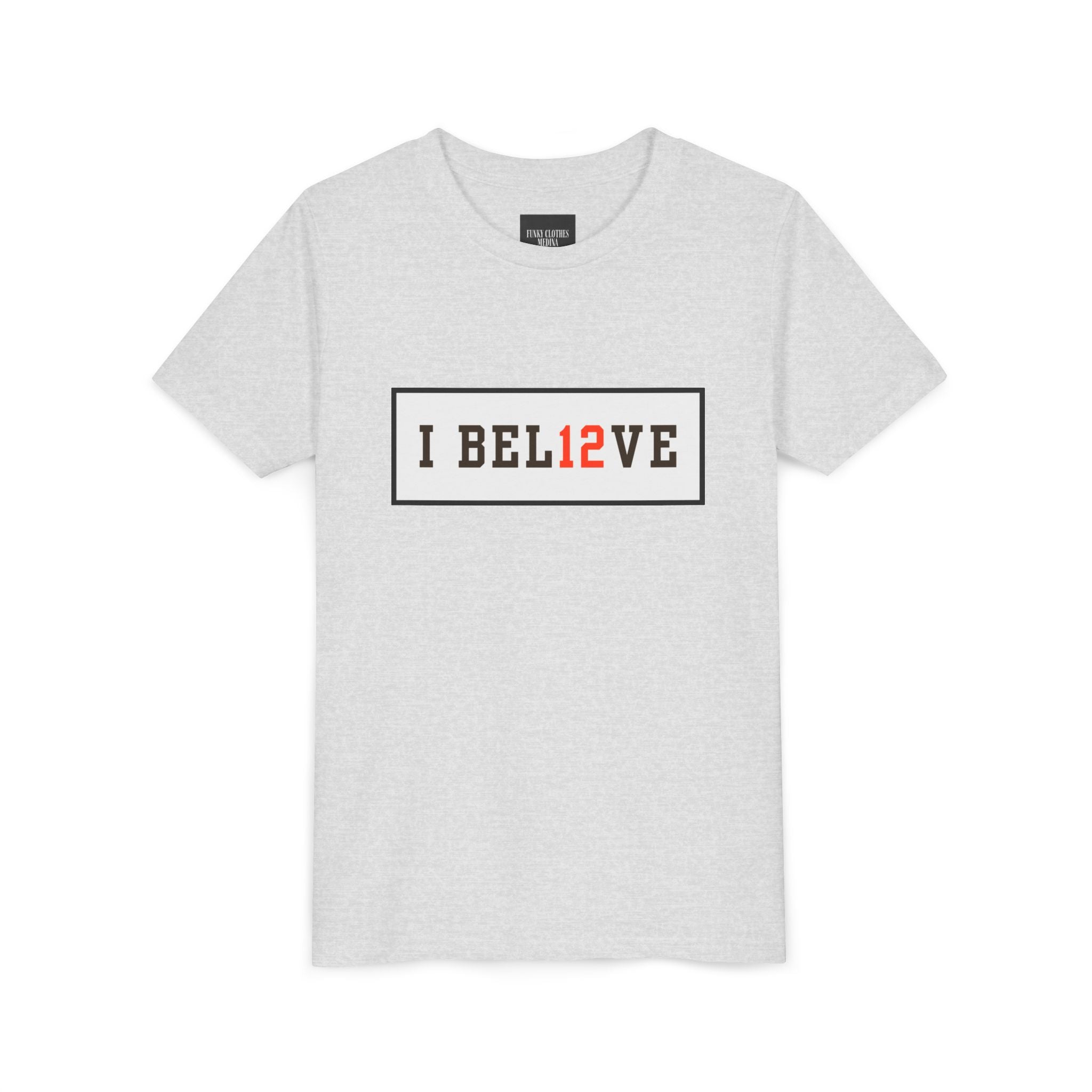 15% OFF BLACK FRIDAY SALE I BEL12VE Shedeur Sanders #12 Youth T-Shirt