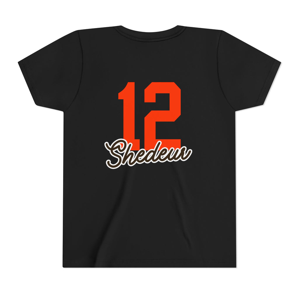 I BEL12VE Shedeur Sanders #12 Youth T-Shirt