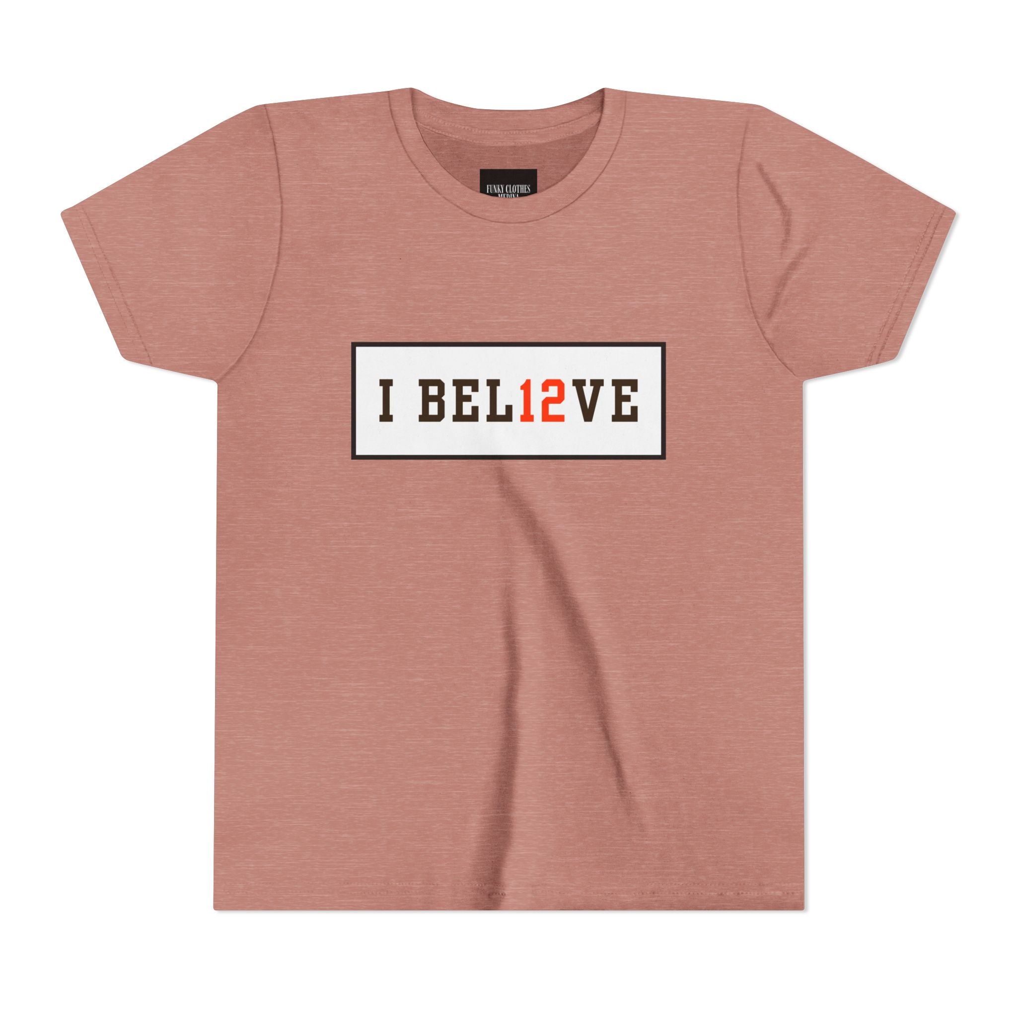 15% OFF BLACK FRIDAY SALE I BEL12VE Shedeur Sanders #12 Youth T-Shirt