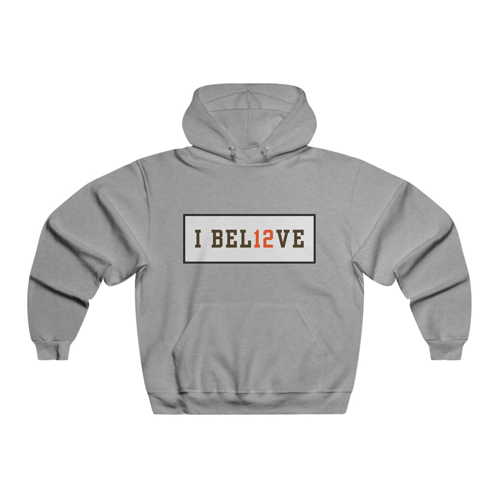 15% OFF BLACK FRIDAY I BEL12VE Shedeur Sanders #12 Hoodie | Sports Fan Gear | Motivational Fleece Hoodie